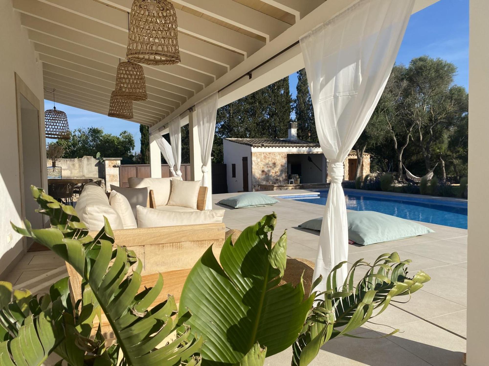 Es Mirador De Vernissa Jacuzzi Sauna Y Piscina 圣玛加利达 外观 照片