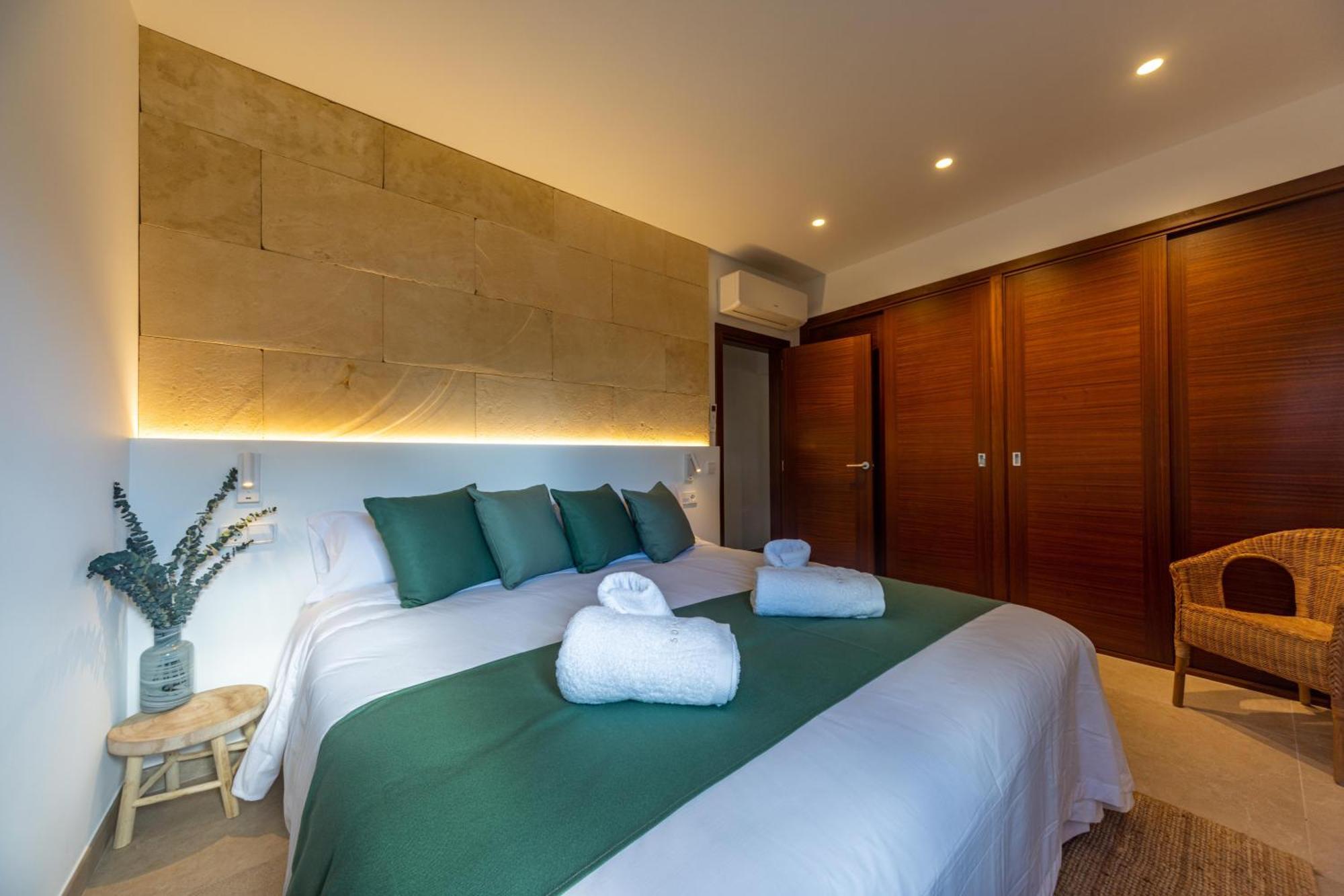 Es Mirador De Vernissa Jacuzzi Sauna Y Piscina 圣玛加利达 外观 照片