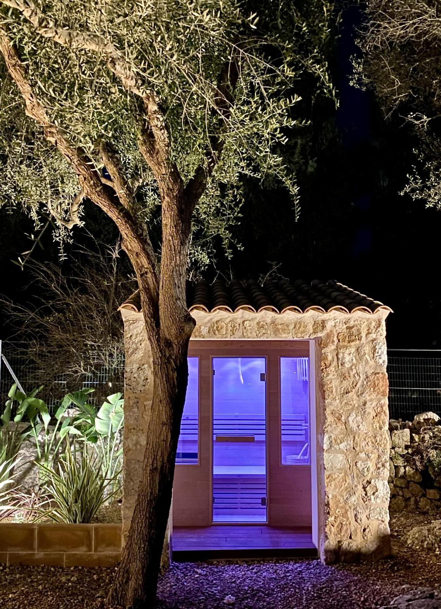 Es Mirador De Vernissa Jacuzzi Sauna Y Piscina 圣玛加利达 外观 照片